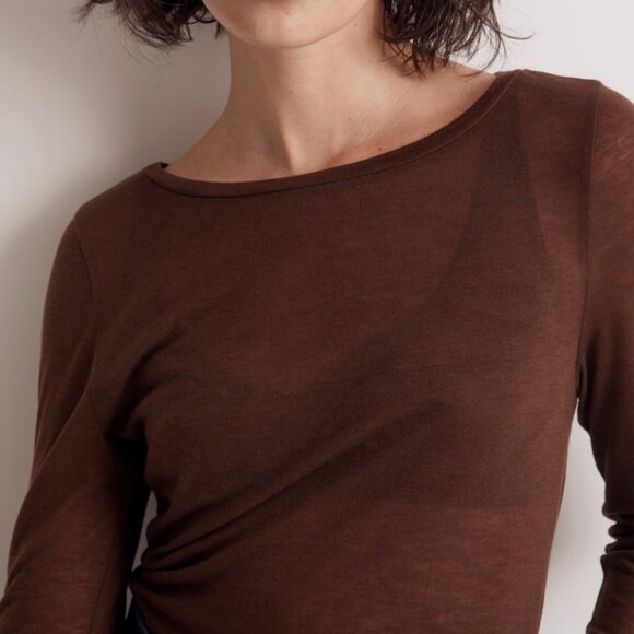 Madewell Long Sleeve Tee - Picture 3 of 6